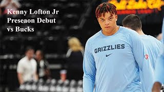 Kenneth Lofton Jr goes for 1743 in Preseason Debut vs Bucks  Preseason Highlights 202223 [upl. by Novaat367]