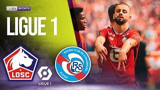 Lille vs Strasbourg  LIGUE 1 HIGHLIGHTS  092124  beIN SPORTS USA [upl. by Anilat]