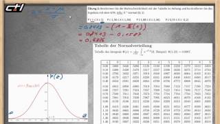 Normalverteilung  Standardnormalverteilung und Standardisieren ★ Übung und Lösung [upl. by Ecyob61]