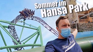 Wir zeigen euch Deutschlands einzigen Freizeitpark am Meer  Hansa Park 2021  Vlog 249 [upl. by Allenrac]