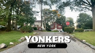 Yonkers Westchester County  New York Walking Tour  October 2023 [upl. by Adaven]