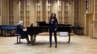 W A Mozart “Non so piu…” Cherubino  Dorota SzostakGąska  mezzosopran [upl. by Pandora]