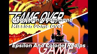 Mega Man X Command Mission Game Over Epsilon And Colonel Redips HD [upl. by Jordans]