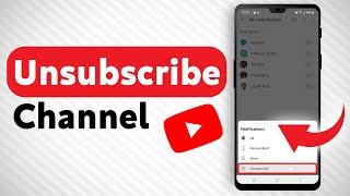 How To Unsubscribe To YouTube Channel  Full Guide [upl. by Eoin]