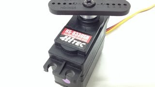 Hitec HS8330SH Servo  Unboxed and Tested [upl. by Llenyt]