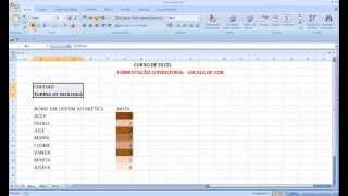 Formatação Condicional utilizando fórmula Colorir célula automaticamente Excel Função SE data linha [upl. by Ahgem]