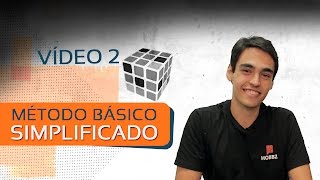 Como montar o Cubo Mágico  Método Simplificado 2 [upl. by Tut]