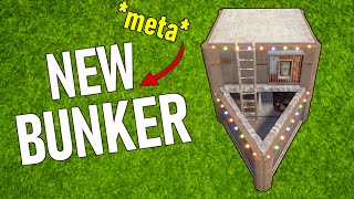 NEW META BUNKER  Expandable Rust Base Design 2023 [upl. by Boony]