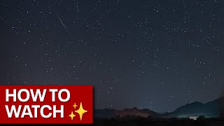 Geminid meteor shower What to know for Arizona viewing [upl. by Namar]