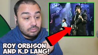 ROY ORBISON quotCryingquot w KD LANG  1988 Top of the Pops REACTION [upl. by Ronoel]