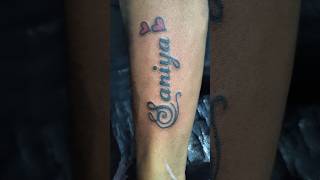 Name Tattoo designs shotrs [upl. by Fancy]