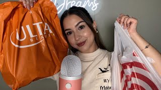 ASMR Ulta and Target✨ Beauty Haul 😚💋 [upl. by Adnarem]