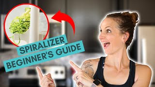 Spiralizer Beginners Guide  Veggie Spiralizer Recipes  How To Spiralize  A Sweet Pea Chef [upl. by Truscott]