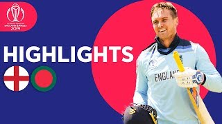 Roy Hits 153 In Big Score  England v Bangladesh  Match Highlights  ICC Cricket World Cup 2019 [upl. by Thekla]