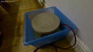 Convert a hoverboard into an electric pottery wheel [upl. by Annawaj]