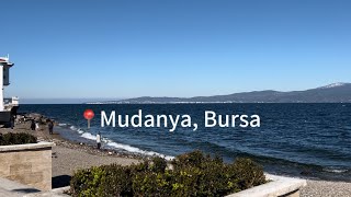 Bursa Walking Tour 2024  Mudanya Seaside Bursa Turkey  Sea of Marmara [upl. by Laforge]