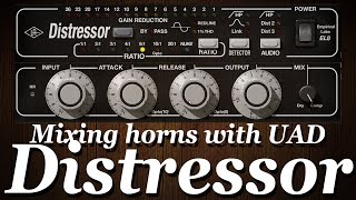 How to use UAD EL8 Distressor Compressor [upl. by Aitsirk]