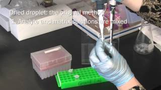 Sample Preparation for MALDITOF Mass Spectrometry [upl. by Victoir]