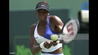 Venus Williams v Jennifer Capriati  Miami 2001 Final Highlights [upl. by Murdocca]