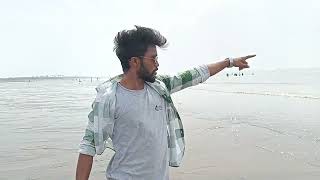 aarab sagar ke tat par umrbath beach view underfull shorts viralvideos india reelsinstagram [upl. by Eahc]