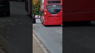 E161 departing Plumstead Common Rd for QEH bus londonbus fortheloveofbuses [upl. by Frasch416]