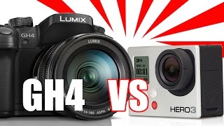 Panasonic GH4 vs GOPRO3 Black Edition  HeliPalcom [upl. by Winston]