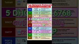 Top 10 Network Protocols Explained HTTPS FTPamp More with Port Numbers in 1 Minute networking tcp [upl. by Steinke621]