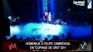 Homenaje a Felipe Camiroaga en Copihue de Oro 2011 [upl. by Mohammed]