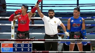 Manuel Zarka Blegend VS Mohamed Hadile UAM  UAE MUAY THAI OPEN CHAMPIONSHIP 2024 [upl. by Iris26]