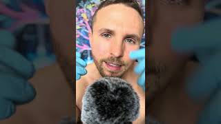 ASMR Chewing gum with gentle whispers and latex glove sounds shorts asmr asmrtriggers [upl. by Chadbourne]