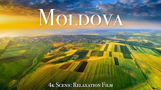 Moldova 4K  Scenic Relaxation Film With Calming Music [upl. by Gairc]