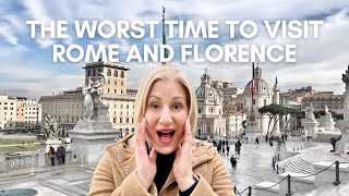 Discover The Worst Time To Visit Rome And Florence Italy In 2024 [upl. by Holzman16]