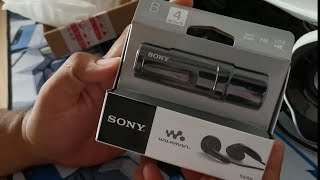 Sony walkman NWZB183F Unboxing [upl. by Targett]