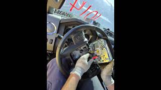 How to remove driver steering wheel airbag from 2011 2012 2013 2014 2015 2016 Ford F250 F350 [upl. by Inahpets]