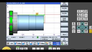 SIEMENS SIMPLE G CODE amp MCODE  CNC [upl. by Aimik]