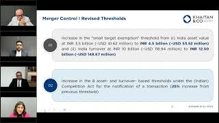 Indias Merger Control Regime Upgraded Decoding the Deal Value Threshold and Key Amendments [upl. by Marentic]