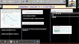 VARIABLE CONTINUA Y DISCRETA INTERMEDIO [upl. by Ludovico]