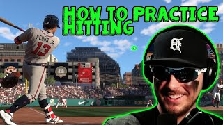 MLB The SHOW 21 HOW TO HIT BETTER AND PRACTICE [upl. by Fonda]