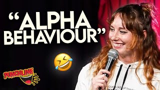 CANADIAN Comedian Gets UK Crowd RILED Up Amelia Fritz For Comedy Virgins Live [upl. by Ainaled]