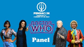 Doctor Who 6th Doctor amp Companion Panel Pensacon 2023 [upl. by Ahseen]