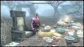 Lets Play Skyrim Mind Of Madness Pt1 A Hip Bone in the Inventory [upl. by Norean]