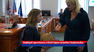 Nejlepší sportovce z Emil Open ocenila i hejtmanka [upl. by Adnihc]