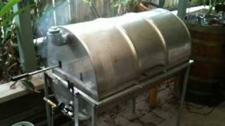 PART 4 of 4How to cook lechon manokspit roast chicken on a home made gas bbqrotisseriesmoker [upl. by Attenod]