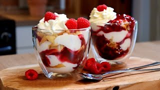 Faule Weiber Dessert  schneller gehts nicht 👌 Dessert im Glas  Einfaches Dessert Rezept [upl. by Saravat]