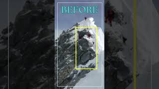 Mt Everests Famous Hillary Step Destroyed Mountaineers Confirm 2023 everest shorts [upl. by Abraham]