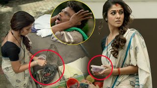 Nayanthara Successfully Finishes Launderer for Cheating Her  Vasuki Kannada Movie Scenes [upl. by Adnilahs]