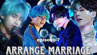 arrange marriage💍 episode7  tae ki vidai 🥺💝 taekook ka night romance❤💏🌹 [upl. by Lavern]