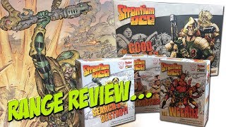 Strontium Dog Miniatures Game  Warlord Games  Unboxing [upl. by Cardon]