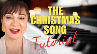 Piano Tutorial Chestnuts Roasting on an Open Fire The Christmas Song  Sheet Music [upl. by Landel]