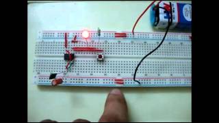 555 Timer Monostable Multivibrator [upl. by Yi507]